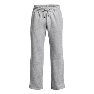 Under Armour UA Icon Fleece Pants Asia Sizing Mod Gray Full Heather White 1384034-011
