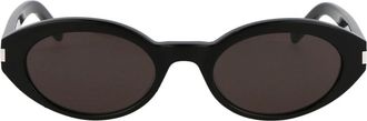 Saint Laurent SL 567 Zonnebril - Dames - Accessoires - Zwart - Maat: 51 MM