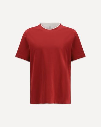 Brunello Cucinelli Cotton T-shirt Male XXL