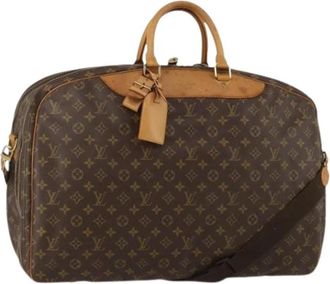 Louis Vuitton Pre-owned Boston Bag - Dames - Vintage Weekendtas - Bruin - ONE Size - Leer - Vintage