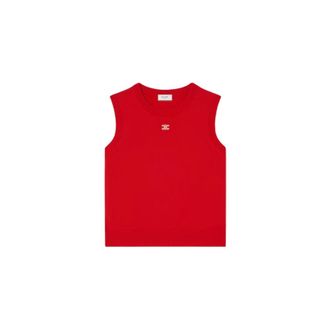 Celine Celine, Dames, Tops, Rood, Maat: L Wol