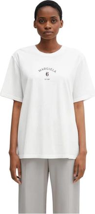Maison Margiela T-Shirts - Heren - T-shirts - Wit - L - Tops