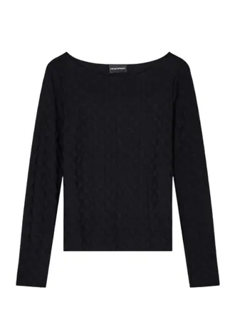 Emporio Armani Sweaters Black