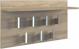 Topeshop Topeshop - carmen Pratico appendiabiti con ripiano Dimensioni: 40x70x20 7 ganci Pratico tablet Design moderno