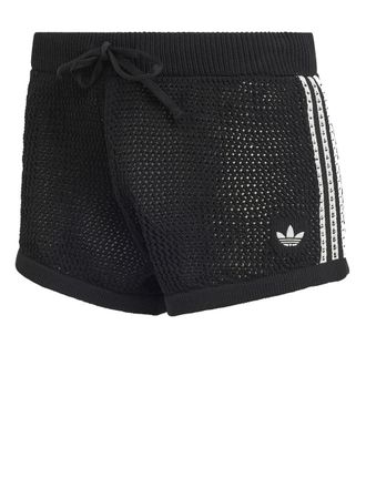 adidas Originals Crochet Shorts Nero