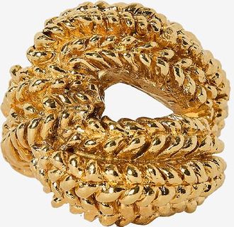 Paola Sighinolfi Knoten-Ring in Flecht-Textur Loop