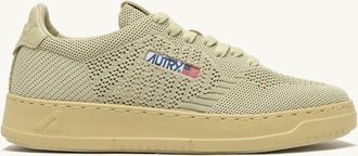 Autry SNEAKERS MEDALIST EASEKNIT LOW IN MAGLIA COLORE HAY
