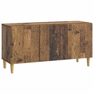 vidaXL Mueble De Tv 99 X 34,5 X 50 Cm Madera Envejecida Vidaxl