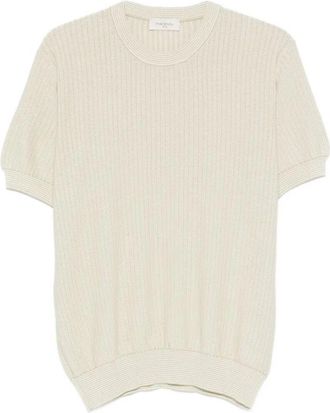 PIACENZA 1733 Short Sleeve Crew-Neck Sweater