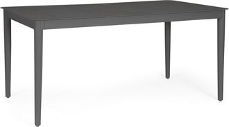 Outdoor Living Mesa de aluminio antracita 160x90