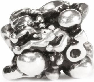 Trollbeads Womens Transition Man Bead Charm In Silver