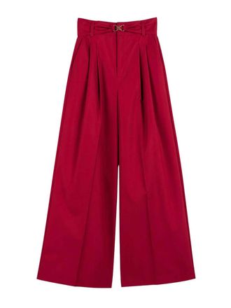 Twinset Loose trousers with detachable belt