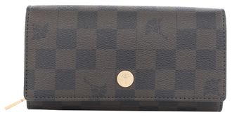 Joop Geldb&ouml;rse JOOP cortina piazza europa purse lh10f, Damen, braun (seal, braun), Lederimitat, Kleinlederwaren Geldb&ouml;rse, mit modischem Allover Print