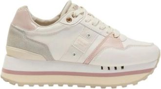 Blauer Beige Low Top Sneakers Nude - Dames - Sneakers - Beige - 40 EU - Schoenen
