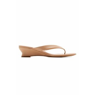 Le Monde Beryl Micro Wedge Thong - Shoes - Mujer - Beige - 40 1/2 EU