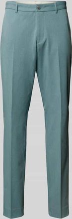 s.Oliver Black Label Regular Fit Anzughose aus Stretch-Twill in Aqua, Gr&ouml;&szlig;e 48