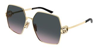 Gucci GG2163S 002 Womens Sunglasses Size 61 - Free RX Lenses - Free RX Lenses