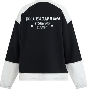Dolce & Gabbana Mens Sweatshirt Black Cotton Sweatshirts Sweater