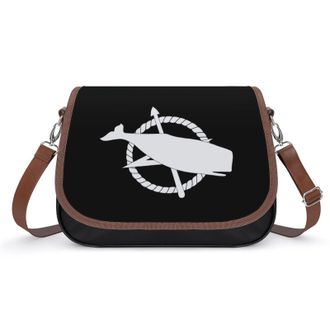 Generic Flag of Nantucket Massachusetts Fashion Womens Crossbody Bags Novelty Handbag Shoulder Bag Purse