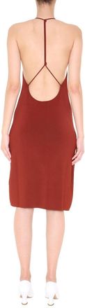 Bottega Veneta Viscose Jersey Dress - Orange