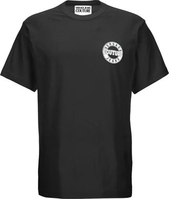 Versace Jeans Couture logo-print T-shirt - Black