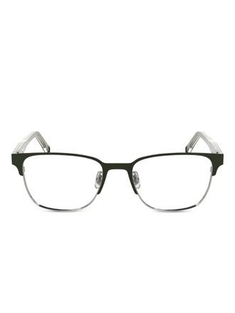 Lacoste rectangle-frame glasses - Brown