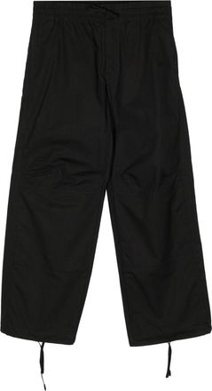 OAMC Turner drawstring trousers - men - Cotton - L - Black