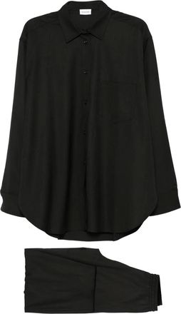 Andamane Camicia con bottoni - Nero