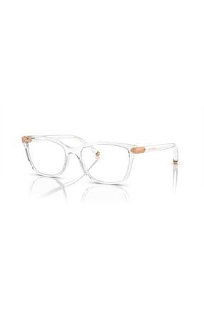 Dolce & Gabbana 53mm Butterfly optical glasses in Transparent at Nordstrom