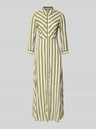 Vero Moda Hemdblusenkleid aus Viskose mit Knopfleiste Modell SAVANNA in Schilf, Gr&ouml;&szlig;e XL