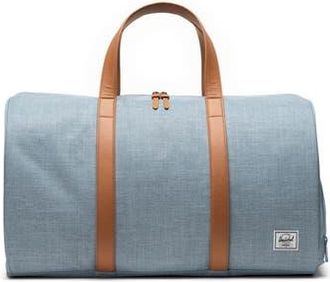 Herschel Novel Recycled Polyester Duffle Bag in Ashley Blue Crosshatch at Nordstrom Rack