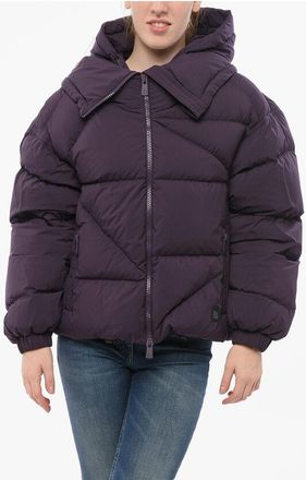 Bacon Hooded NEW DOUBLE Down Jacket with Front Zip size Xs