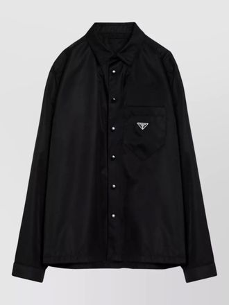 Prada tailored jacket featuring chest pocket and sleeves