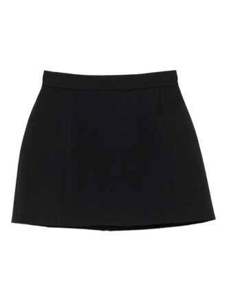 Andamane straight-waistband straight mini skirt - women - Polyester/Acetate/Elastane/Polyester - 38 - Black
