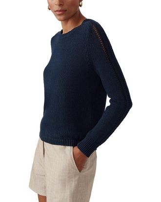 J.McLaughlin J.Mclaughlin Marion Linen-Blend Sweater