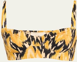 Ulla Johnson Zahara Bra Cup Bikini Top