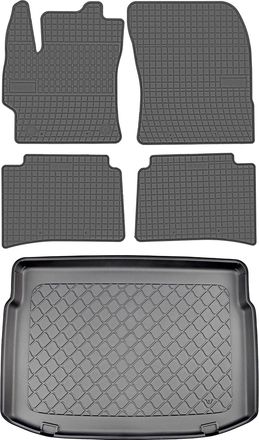 OEM Juego De Alfombrillas De Goma Para Coche Y Maletero Para Toyota Corolla Xii E210 Hatchback A Partir De Marzo De 2019