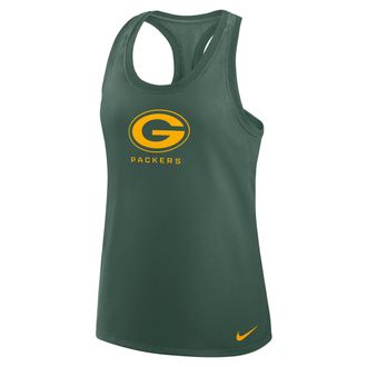 Nike Green Bay Packers Hurry Up Nike Womens Dri-FIT NFL Racerback Tank Top in Green | 03E13EE7T-LWB