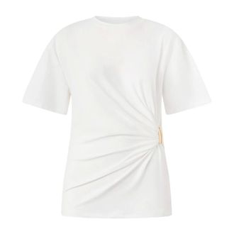 Pinko Blouses, female, White, Size: XS Mary Maglia