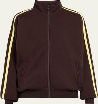 6397 Fleece Zip-Up Track Jacket