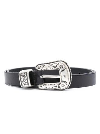 Golden Goose New Belt Lace Washed Leather Accessories