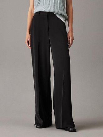 Calvin Klein Slim Wide Leg Trousers