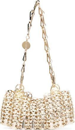 Paco Rabanne 1969 schoudertas met schakelketting - Goud