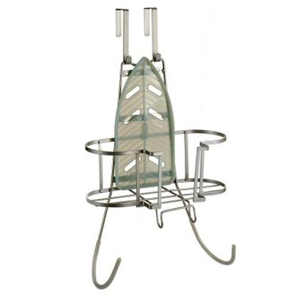 Bigbuy Bigbuy Soporte De Plancha Moderno Estable Plateado