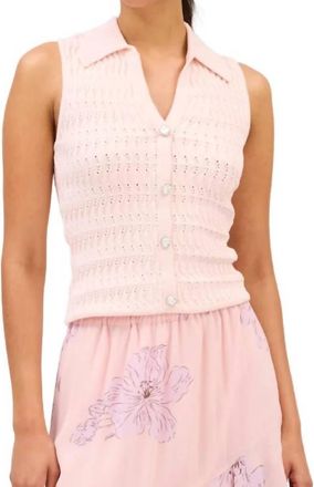 Allison New York Bodhi Tank In Blush
