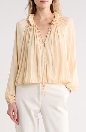 Ulla Johnson Laurette Top in Pearlescent at Nordstrom Rack, Size 14