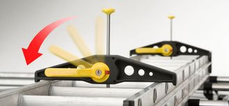 Rhino Attache &Eacute;chelles Safeclamp S&eacute;curisation Rapide Et Antivol Des &Eacute;chelles - Tubesca Comabi
