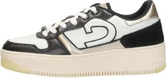 Cruyff Campo Low Lux - Dames - Sneakers - Zwart - 39 EU - Schoenen