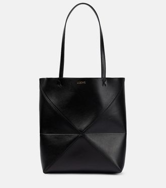 Loewe Puzzle Fold Medium leather tote bag