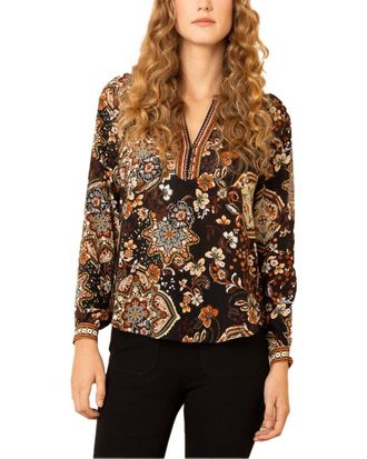 Hale Bob Hale Bob Skye Silk Blouse
